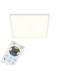 Plafoniera a led slim- led cct bianco - 42x42 cm